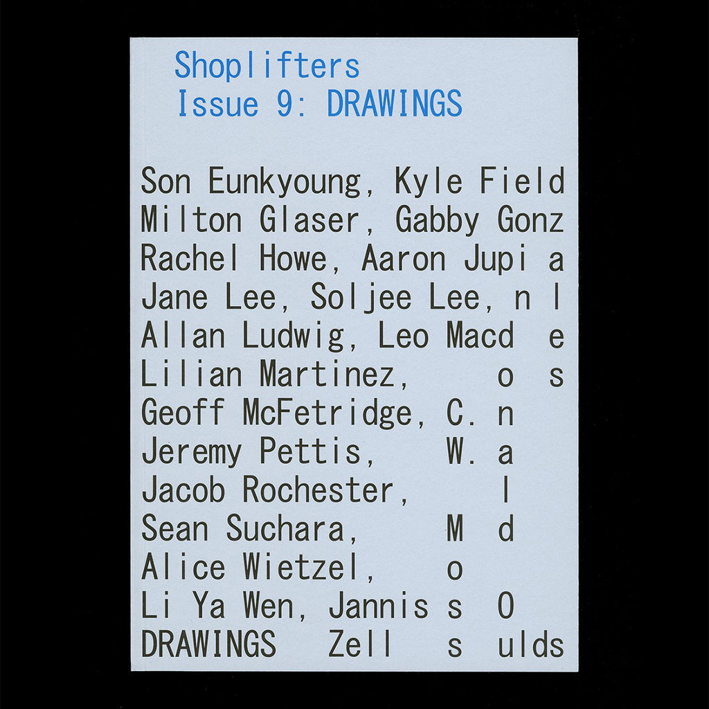 Shoplifters Issue 9: DRAWINGS