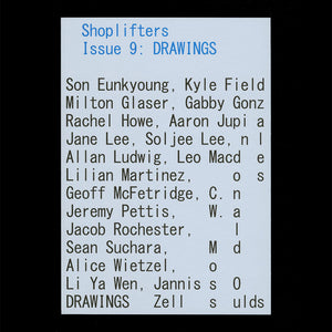 Shoplifters Issue 9: DRAWINGS