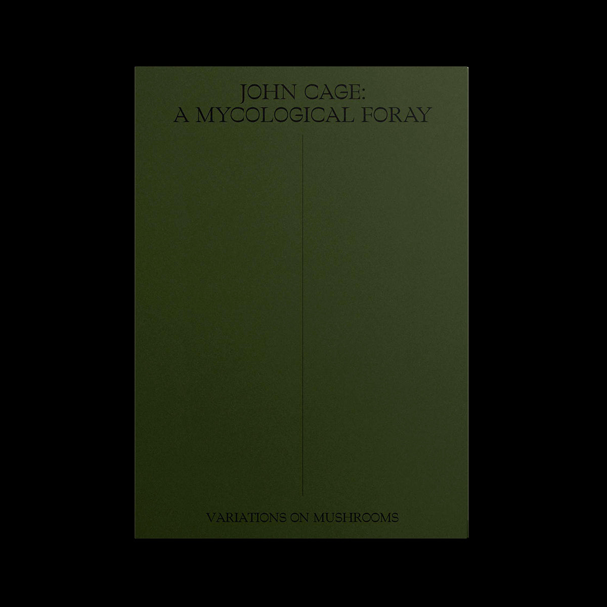 John Cage: A Mycological Foray