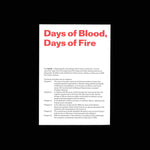 Days of Blood, Days of Fire - Bahman Jalali