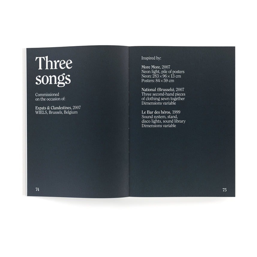 Saâdane Afif - Paroles (Songbook)