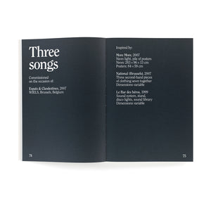Saâdane Afif - Paroles (Songbook)