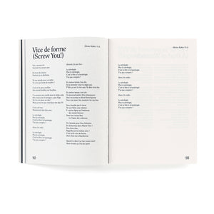 Saâdane Afif - Paroles (Songbook)