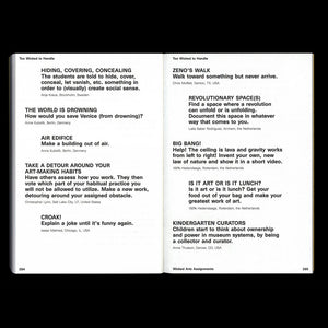 Wicked Arts Assignments: Practising Creativity in Contemporary Arts Education