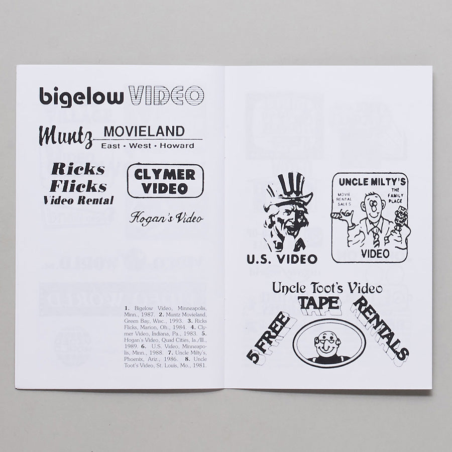 Videoland: A Visual Catalog of American Video Store Logos, 1980 - 1995