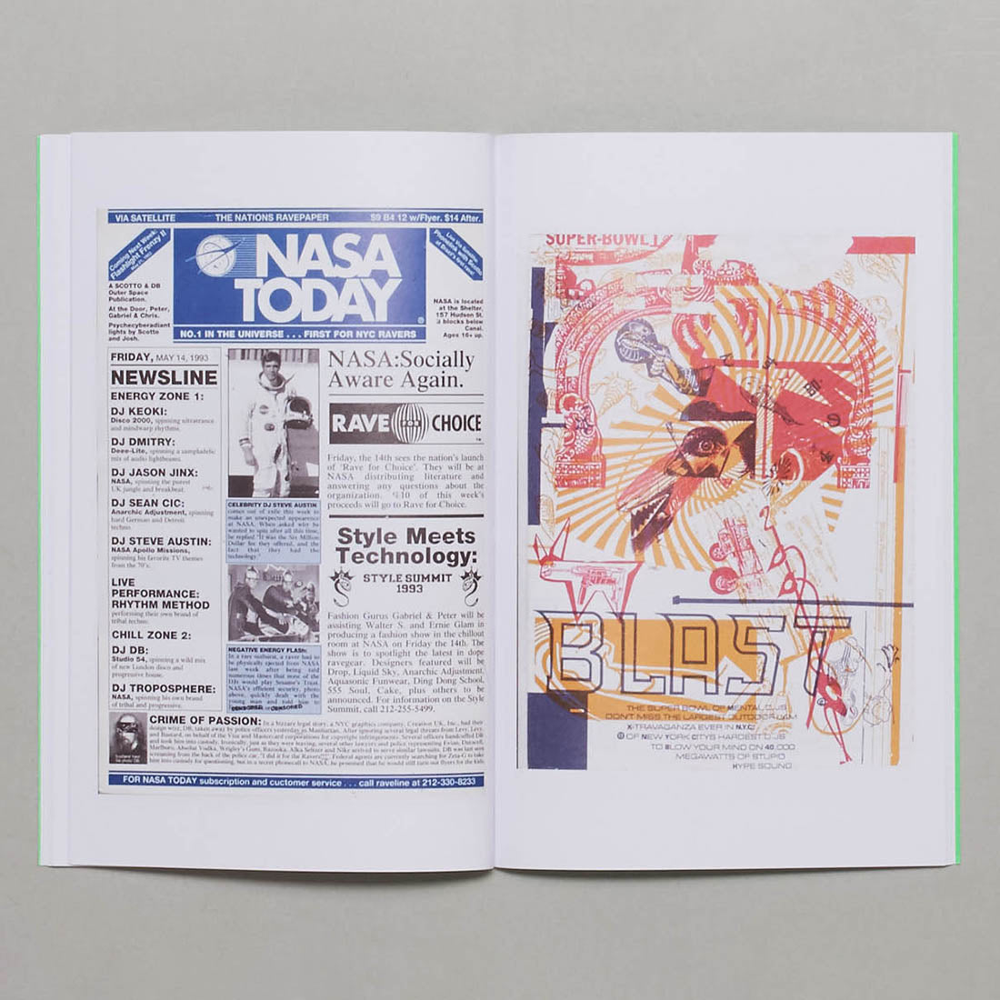 New York Rave Flyers 1991 -1995