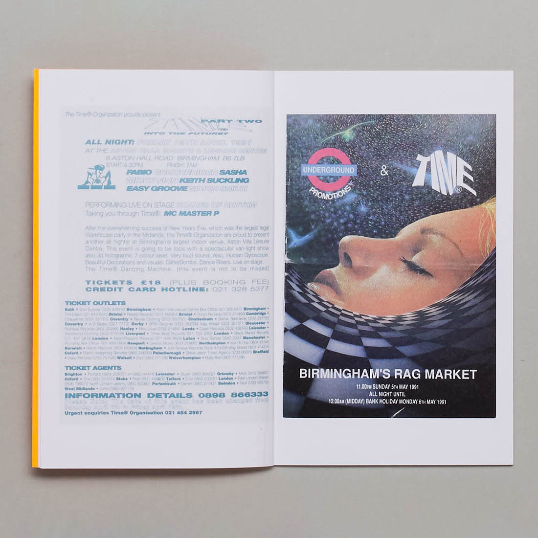 U.K. Rave Flyers 1991 - 1996