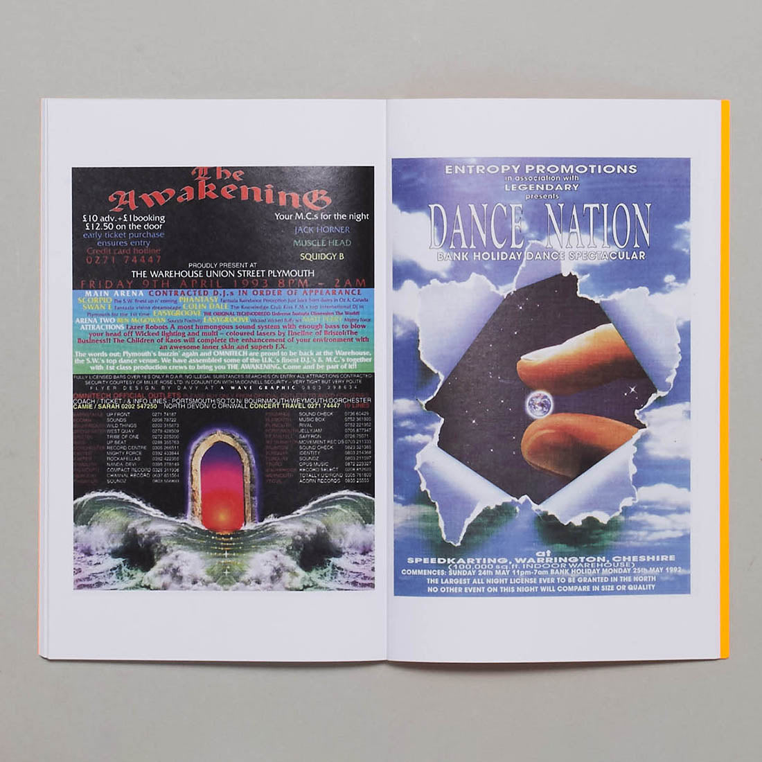 U.K. Rave Flyers 1991 - 1996
