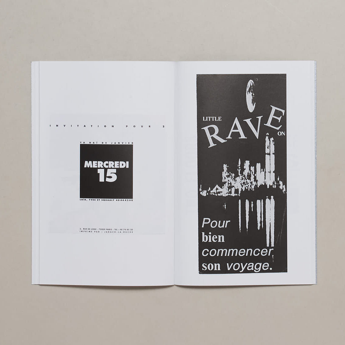 Paris Rave Flyers 1991 - 1994