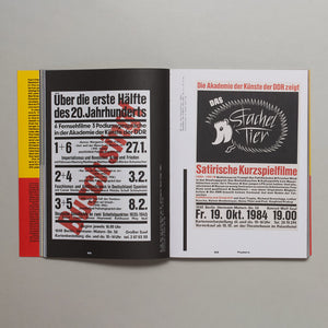 Karl-Heinz Drescher – Berlin Typo Posters, Texts, and Interviews