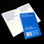 David Horvitz - How To Shoplift Books