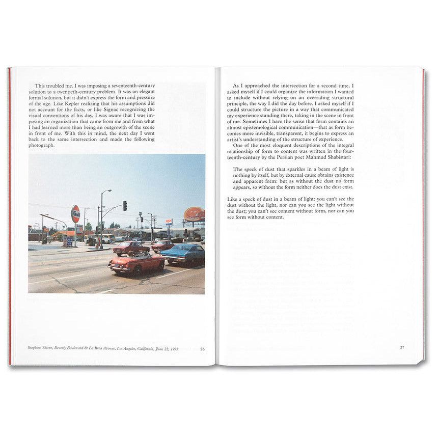 Modern Instances: The Craft of Photography Stephen Shore