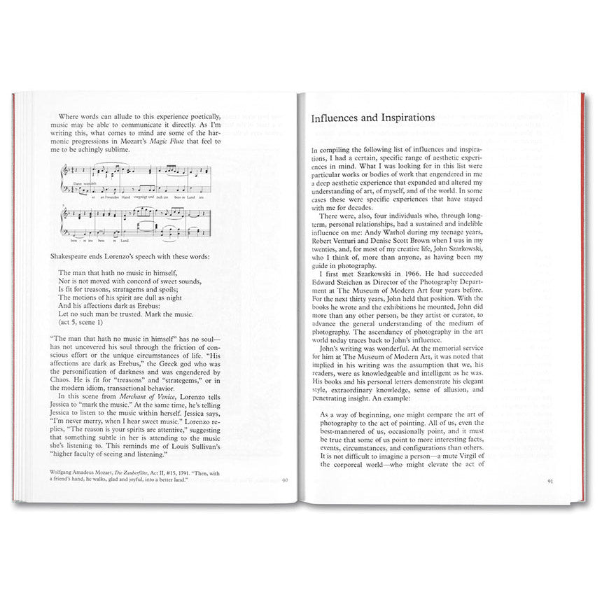 Modern Instances: The Craft of Photography Stephen Shore