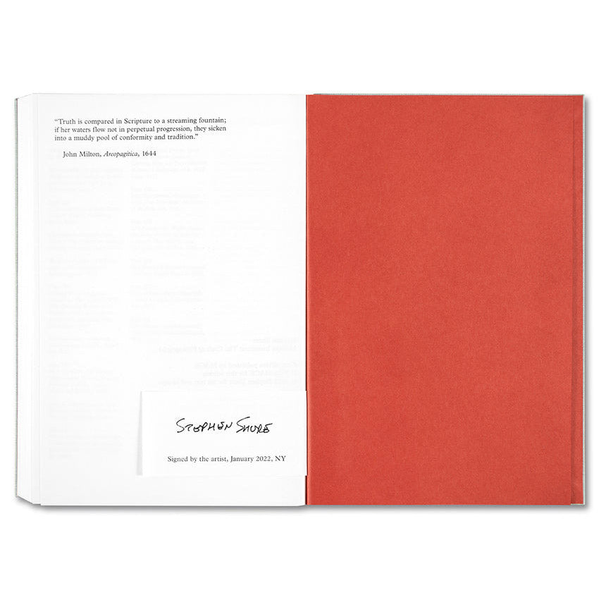 Modern Instances: The Craft of Photography Stephen Shore