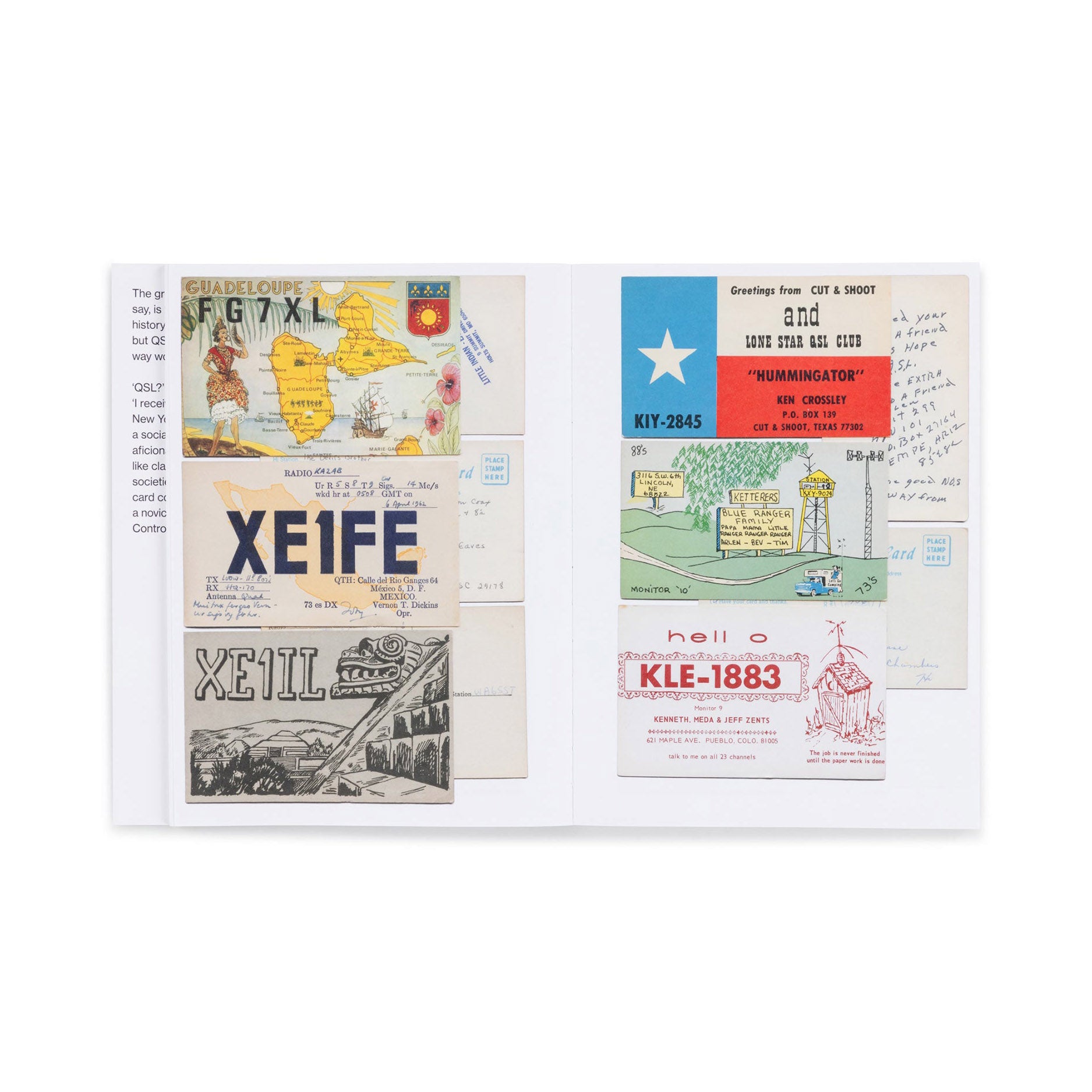 Buzzard Control – A Book About QSL card culture