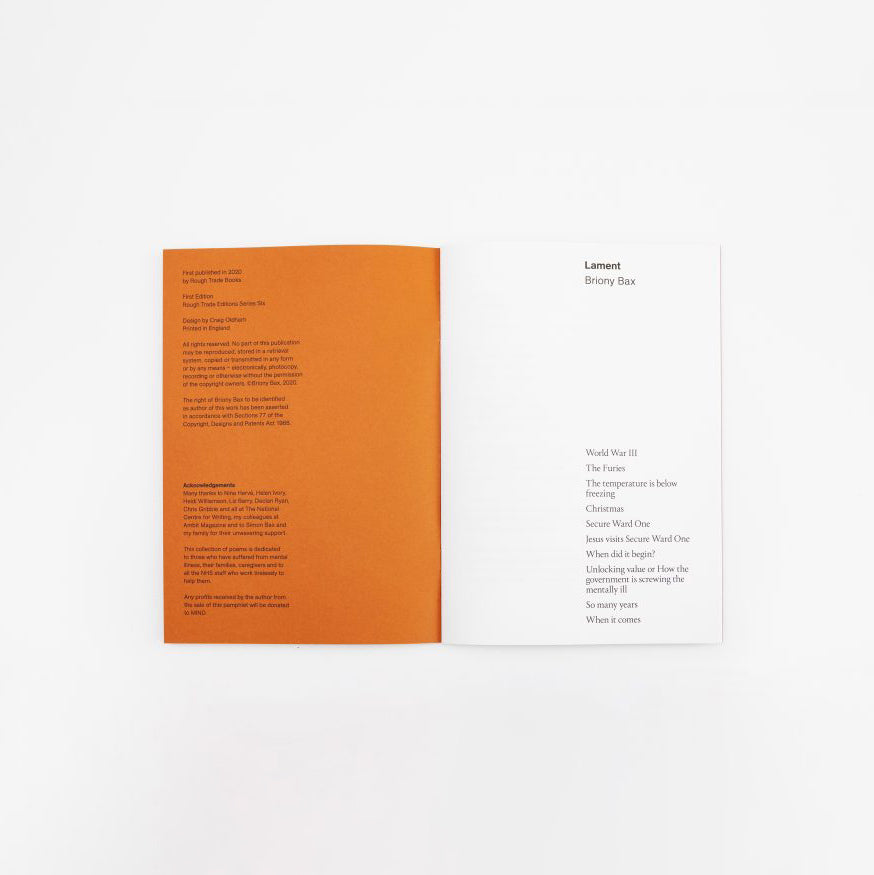 Lament - Briony Bax